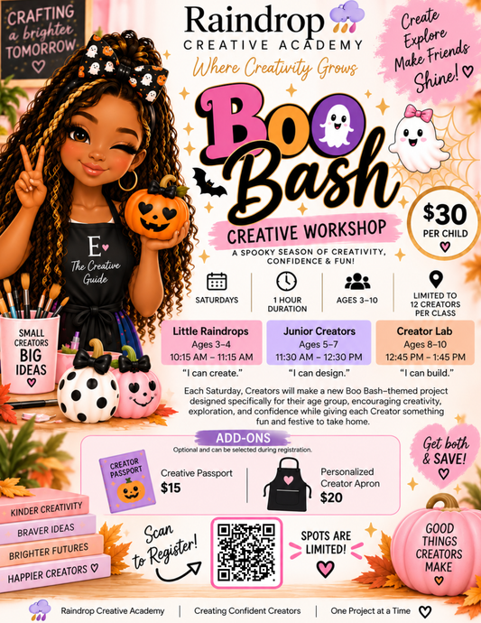 🎃 Boo Bash Creative Workshop Registration