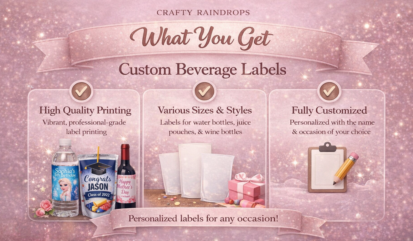Custom Beverage Labels
