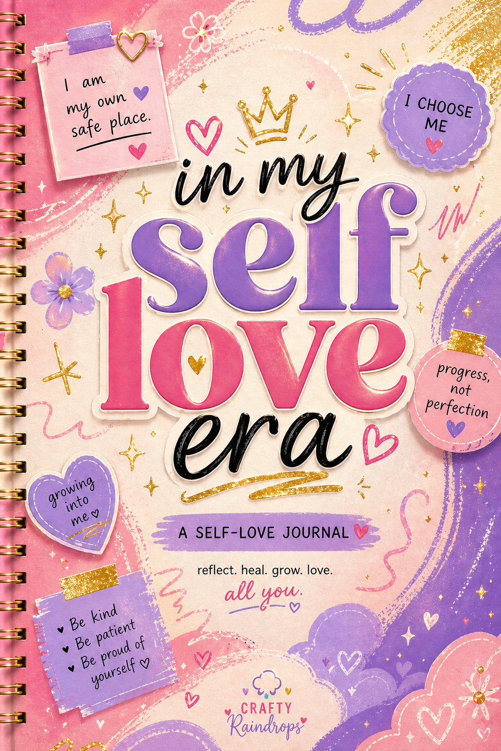 In My Self Love Era – Digital Self Love Journal + 30-Day Challenge